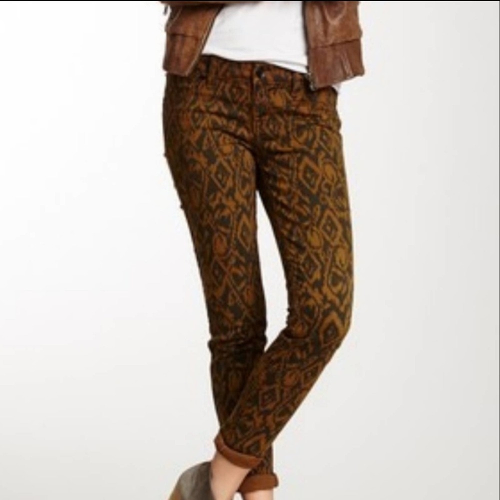 Level 99 Janice ultra skinny jeans in caramel